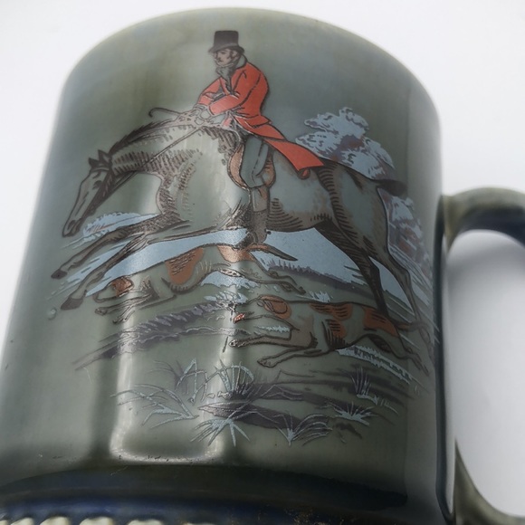 Irish Porcelain Coffee Mug "It's A Fox Hunt" 4”X 3". Made in Ireland - Picture 5 of 6